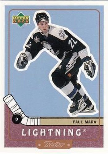 #71 Paul Mara - Tampa Bay Lightning - 1999-00 Upper Deck Retro Hockey