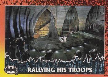 #71 Rallying His Troops - 1992 Topps Batman Returns