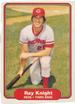 #71 Ray Knight - Cincinnati Reds - 1982 Fleer Baseball