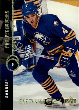 #71 Philippe Boucher - Buffalo Sabres - 1994-95 Upper Deck Hockey - Electric Ice