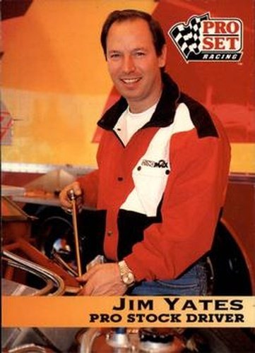 #71 Jim Yates - 1992 Pro Set NHRA Racing