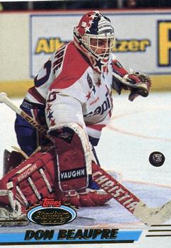 #71 Don Beaupre - Washington Capitals - 1993-94 Stadium Club Hockey