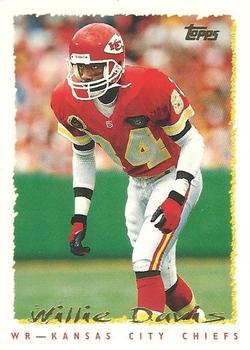 #71 Willie Davis - Kansas City Chiefs - 1995 Topps Football