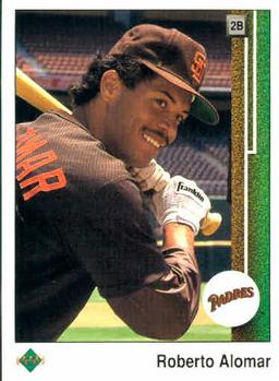 #471 Roberto Alomar - San Diego Padres - 1989 Upper Deck Baseball