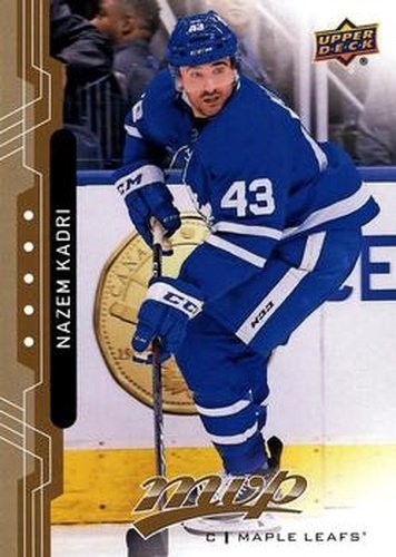 #71 Nazem Kadri - Toronto Maple Leafs - 2018-19 Upper Deck MVP Hockey