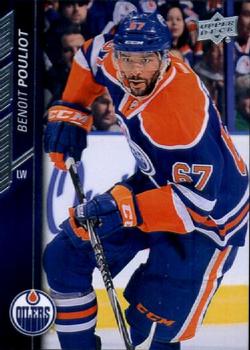 #71 Benoit Pouliot - Edmonton Oilers - 2015-16 Upper Deck Hockey