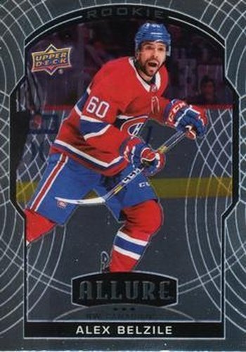 #71 Alex Belzile - Montreal Canadiens - 2020-21 Upper Deck Allure Hockey
