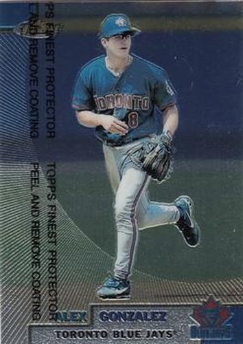 #71 Alex Gonzalez - Toronto Blue Jays - 1999 Finest Baseball