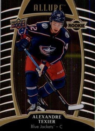 #71 Alexandre Texier - Columbus Blue Jackets - 2019-20 Upper Deck Allure Hockey