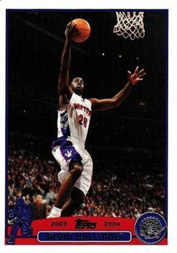 #71 Alvin Williams - Toronto Raptors - 2003-04 Topps Basketball
