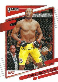 #71 Anderson Silva - 2022 Donruss UFC MMA