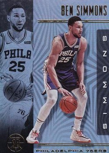 #71 Ben Simmons - Philadelphia 76ers - 2019-20 Panini Illusions Basketball