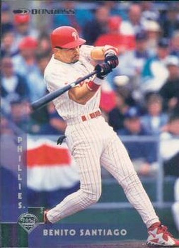 #71 Benito Santiago - Philadelphia Phillies - 1997 Donruss Baseball