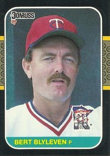 #71 Bert Blyleven - Minnesota Twins - 1987 Donruss Baseball