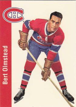 #71 Bert Olmstead - Montreal Canadiens - 1994 Parkhurst Missing Link 1956-57 Hockey