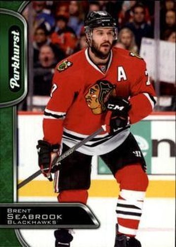 #71 Brent Seabrook - Chicago Blackhawks - 2016-17 Parkhurst Hockey