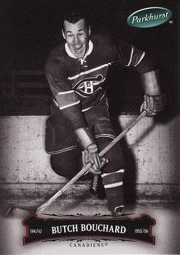 #71 Butch Bouchard - Montreal Canadiens - 2006-07 Parkhurst Hockey