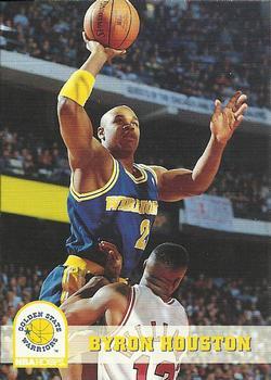 #71 Byron Houston - Golden State Warriors - 1993-94 Hoops Basketball