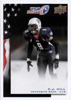 #71 C.J. Hill - USA - 2014 Upper Deck USA Football