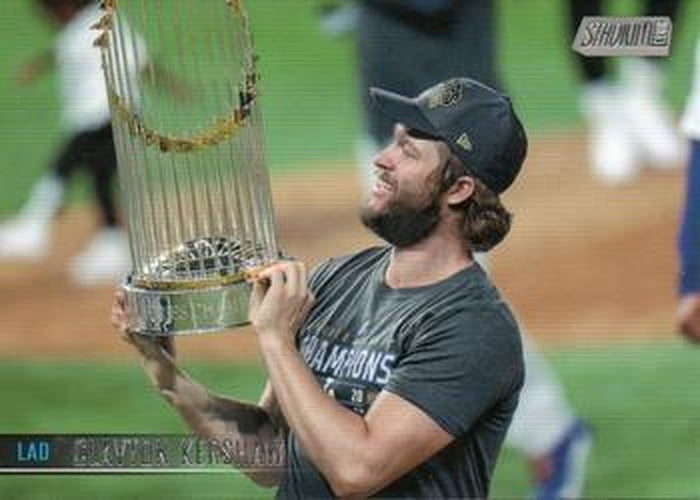 #71 Clayton Kershaw - Los Angeles Dodgers - 2021 Stadium Club Baseball