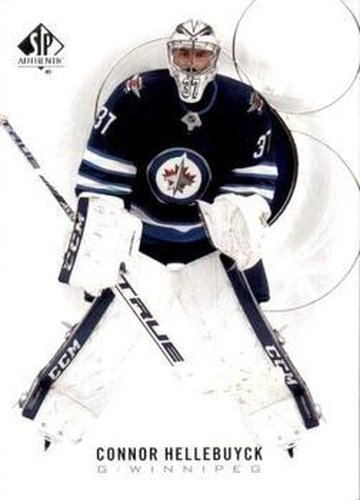 #71 Connor Hellebuyck - Winnipeg Jets - 2020-21 SP Authentic Hockey