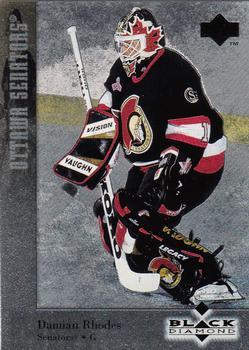 #71 Damian Rhodes - Ottawa Senators - 1996-97 Upper Deck Black Diamond Hockey
