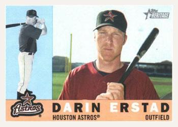 #71 Darin Erstad - Houston Astros - 2009 Topps Heritage Baseball