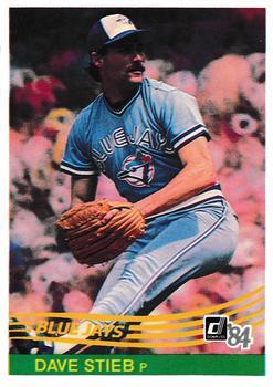#71 Dave Stieb - Toronto Blue Jays - 1984 Donruss Baseball