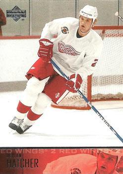 #71 Derian Hatcher - Detroit Red Wings - 2003-04 Upper Deck Hockey