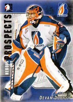 #71 Devan Dubnyk - Kamloops Blazers - 2004-05 In The Game Heroes and Prospects Hockey