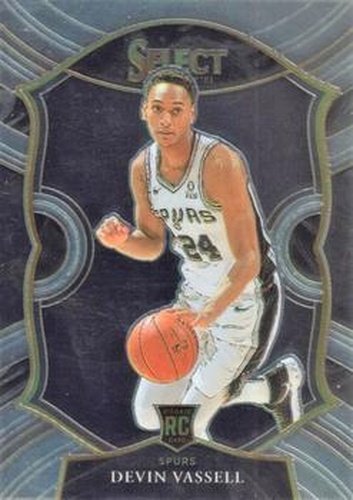 #71 Devin Vassell - San Antonio Spurs - 2020-21 Panini Select Basketball