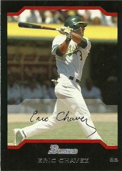 #71 Eric Chavez - Oakland Athletics - 2004 Bowman Baseball