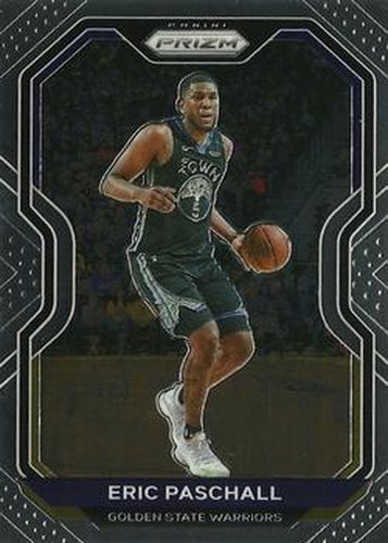 #71 Eric Paschall - Golden State Warriors - 2020-21 Panini Prizm Basketball