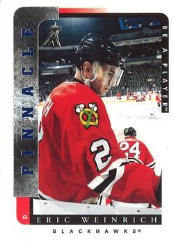 #71 Eric Weinrich - Chicago Blackhawks - 1996-97 Pinnacle Be a Player Hockey
