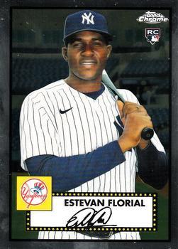 #71 Estevan Florial - New York Yankees - 2021 Topps Chrome Platinum Anniversary Baseball