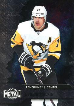 #71 Evgeni Malkin - Pittsburgh Penguins - 2020-21 Skybox Metal Universe Hockey