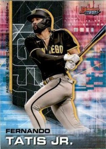 #71 Fernando Tatis Jr. - San Diego Padres - 2021 Bowman's Best Baseball