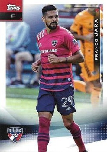 #71 Franco Jara - FC Dallas - 2021 Topps MLS Soccer