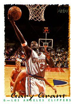 #71 Gary Grant - Los Angeles Clippers - 1994-95 Topps Basketball