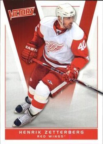 #71 Henrik Zetterberg - Detroit Red Wings - 2010-11 Upper Deck Victory Hockey