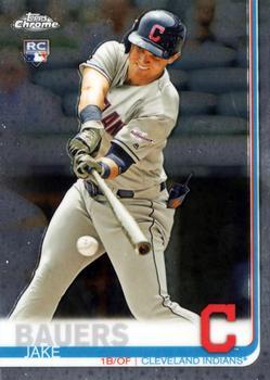 #71 Jake Bauers - Cleveland Indians - 2019 Topps Chrome Baseball