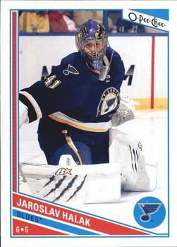 #71 Jaroslav Halak - St. Louis Blues - 2013-14 O-Pee-Chee Hockey