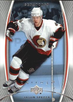 #71 Jason Spezza - Ottawa Senators - 2007-08 Upper Deck Trilogy Hockey