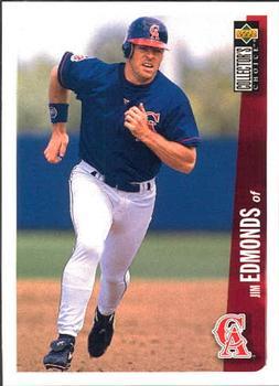 #71 Jim Edmonds - California Angels - 1996 Collector's Choice Baseball