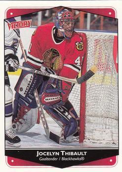 #71 Jocelyn Thibault - Chicago Blackhawks - 1999-00 Upper Deck Victory Hockey