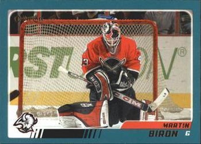 #71 Martin Biron - Buffalo Sabres - 2003-04 O-Pee-Chee Hockey