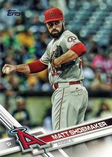 #71 Matt Shoemaker - Los Angeles Angels - 2017 Topps Baseball