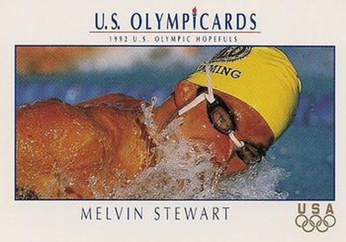 #71 Melvin Stewart - USA - 1992 Impel U.S. Olympic Hopefuls