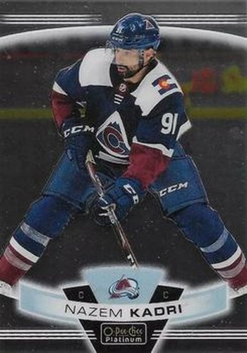 #71 Nazem Kadri - Colorado Avalanche - 2019-20 O-Pee-Chee Platinum Hockey