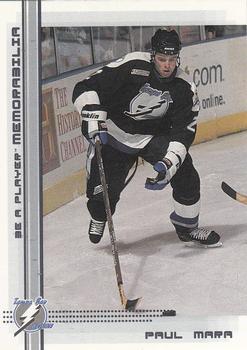 #71 Paul Mara - Tampa Bay Lightning - 2000-01 Be a Player Memorabilia Hockey